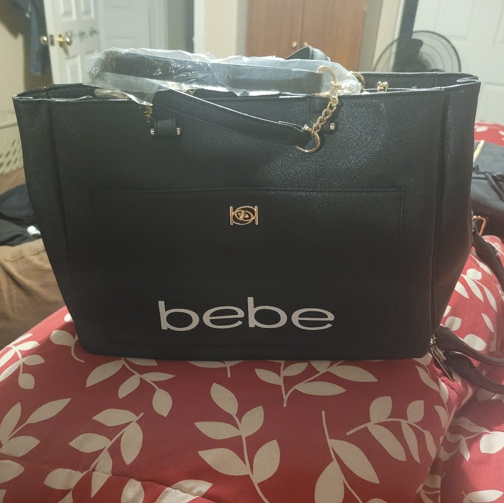Bebe black purse, NWT